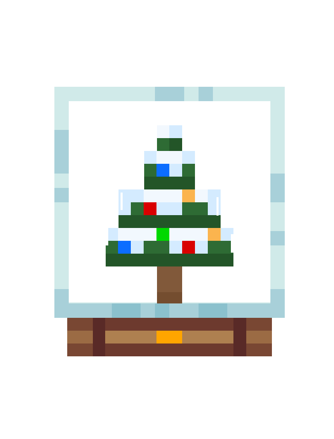 Snowfall Christmas Tree