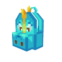 Light Blue Dino Backpack