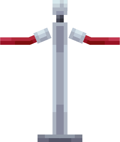 Red Rope Barrier