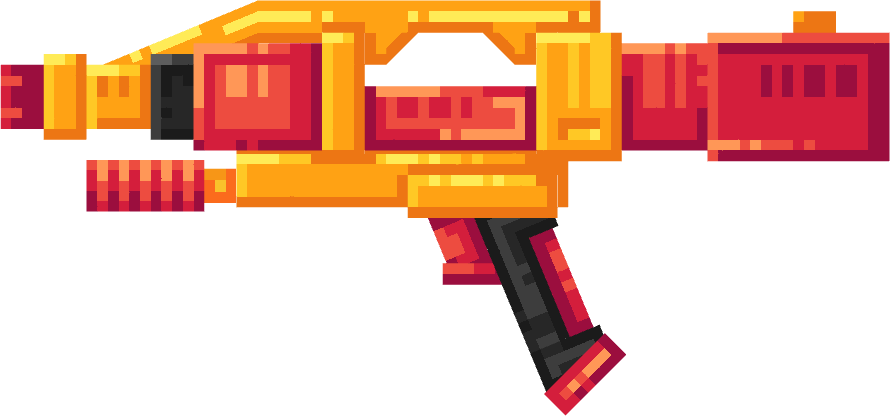 Red Gold Watergun