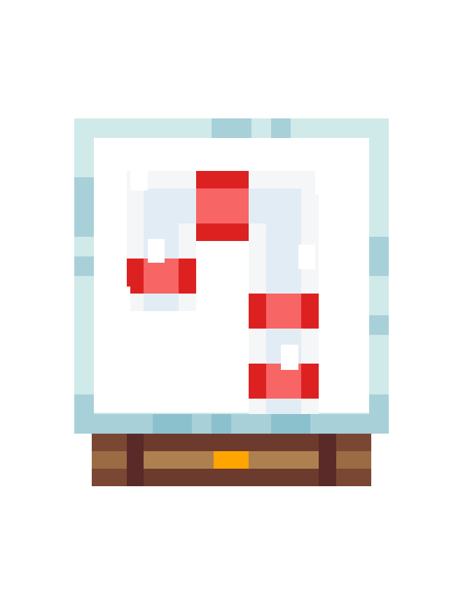 Snowfall Candy Canes