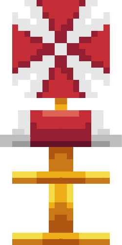 Christmas Pepperment Chair