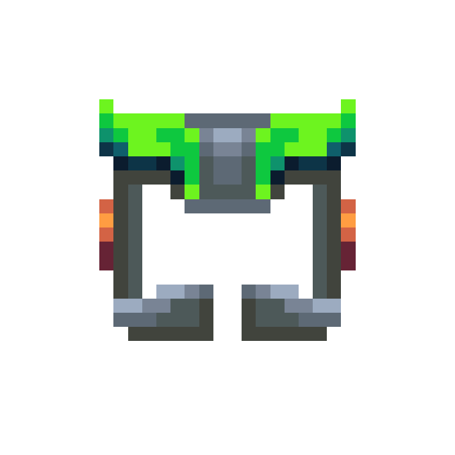Scaled Helmet